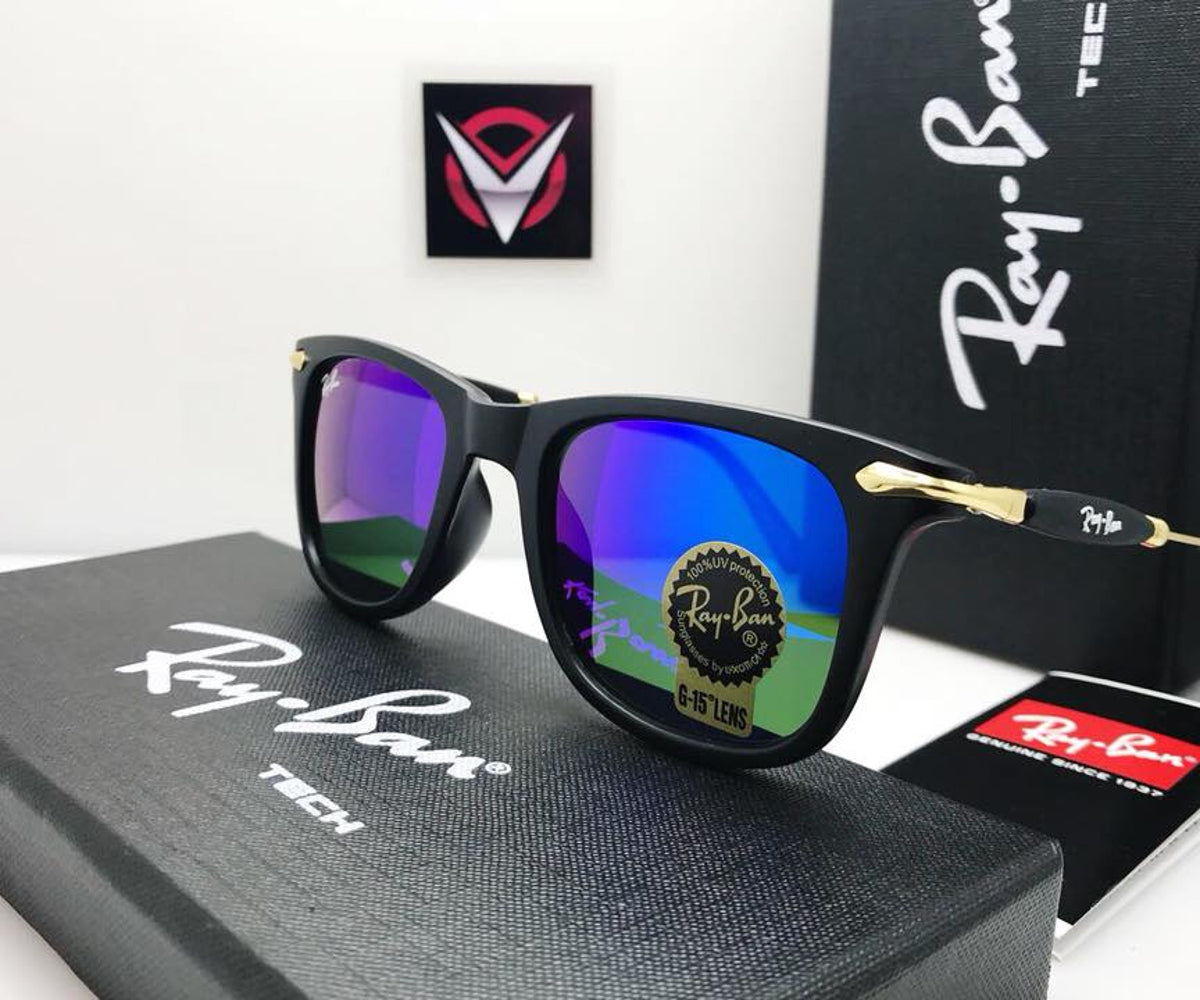 All Season Special New Design Blue & Gold 2148 Master Pcs Sunglasses For Men.