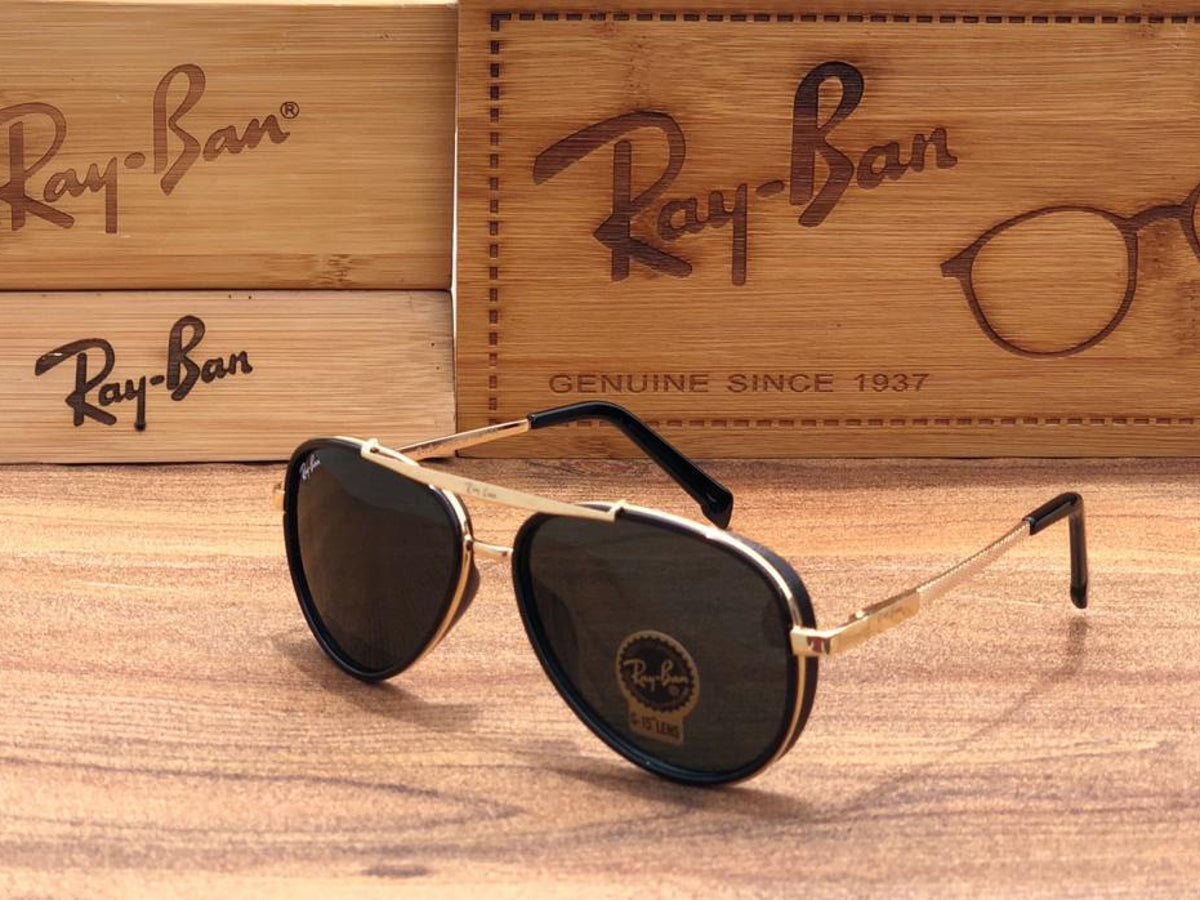 New Design Festival Special Black & Gold 4414 Master Pcs Sunglass For Men.