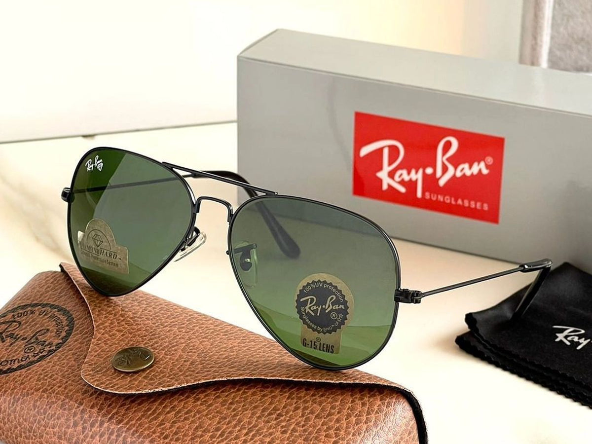 New Stylish Green & Black 3026 Wayfarer Master Pcs Sunglass For Unisex