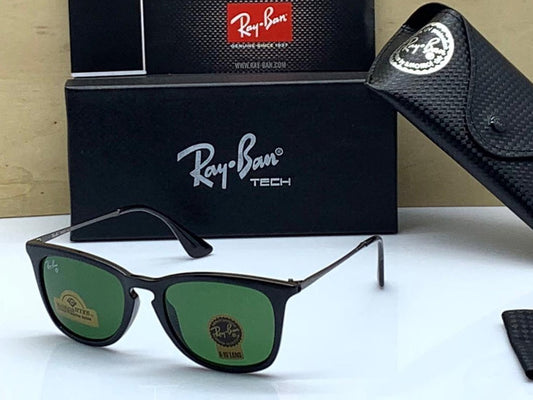 New Stylish Black & Black 4221 Square Master Pcs Sunglass For Unisex