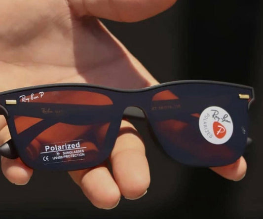 New Square Collection Brown & Black 650 Model Master Pcs Sunglasses For Men.