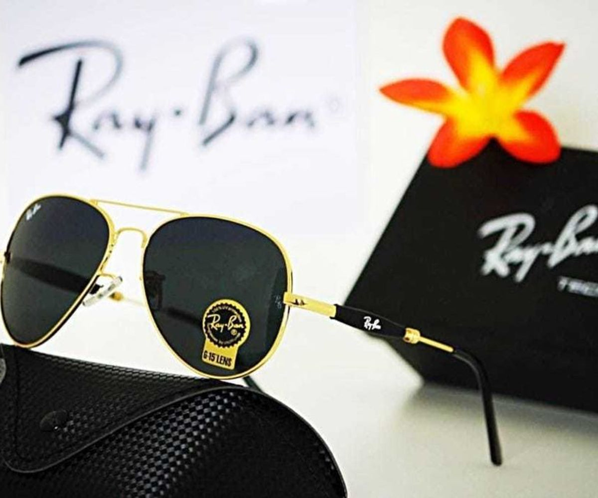 New Fashion Arrival Black & Gold 3517 Oval Trendy Hot Favorite Master Pcs Sunglasses For Everyone.