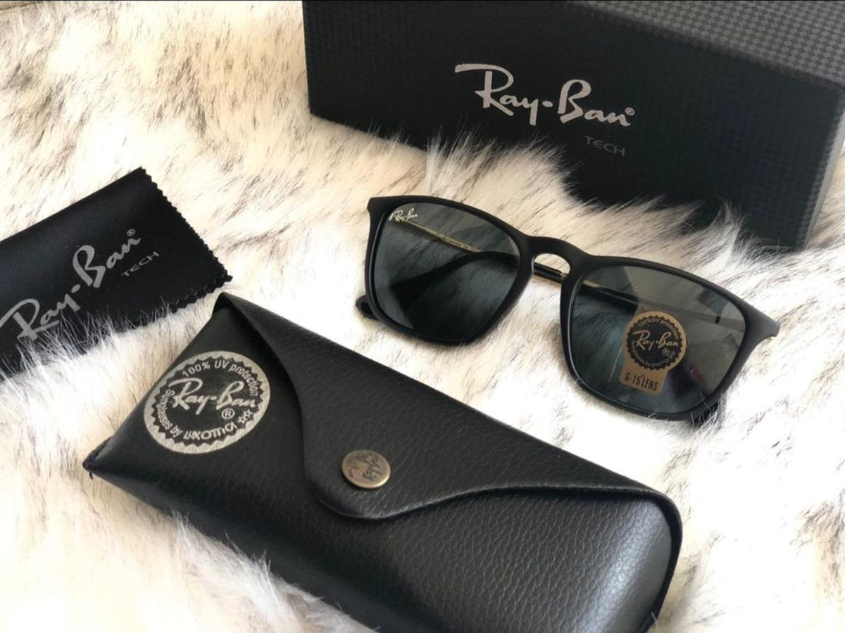 New Stylish Black & Black 4221 Square Master Pcs Sunglass For Unisex